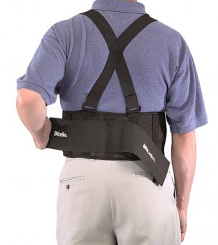 252 Back Support With Suspenders  бандаж на спину с подтяжками